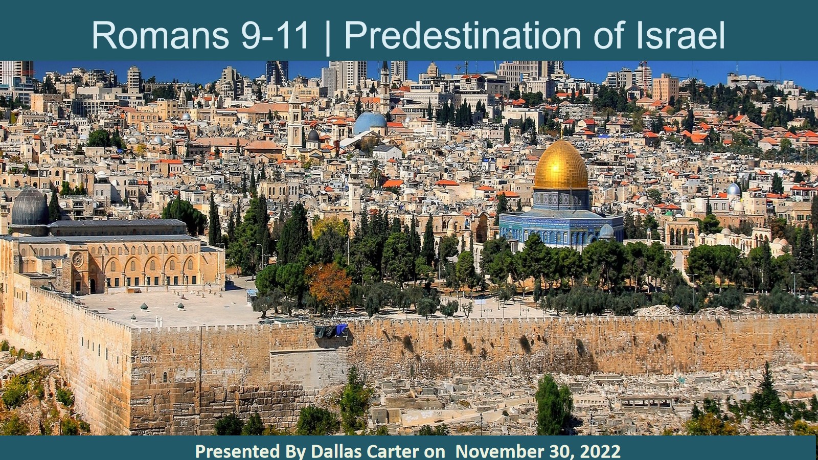 The Predestination of Israel