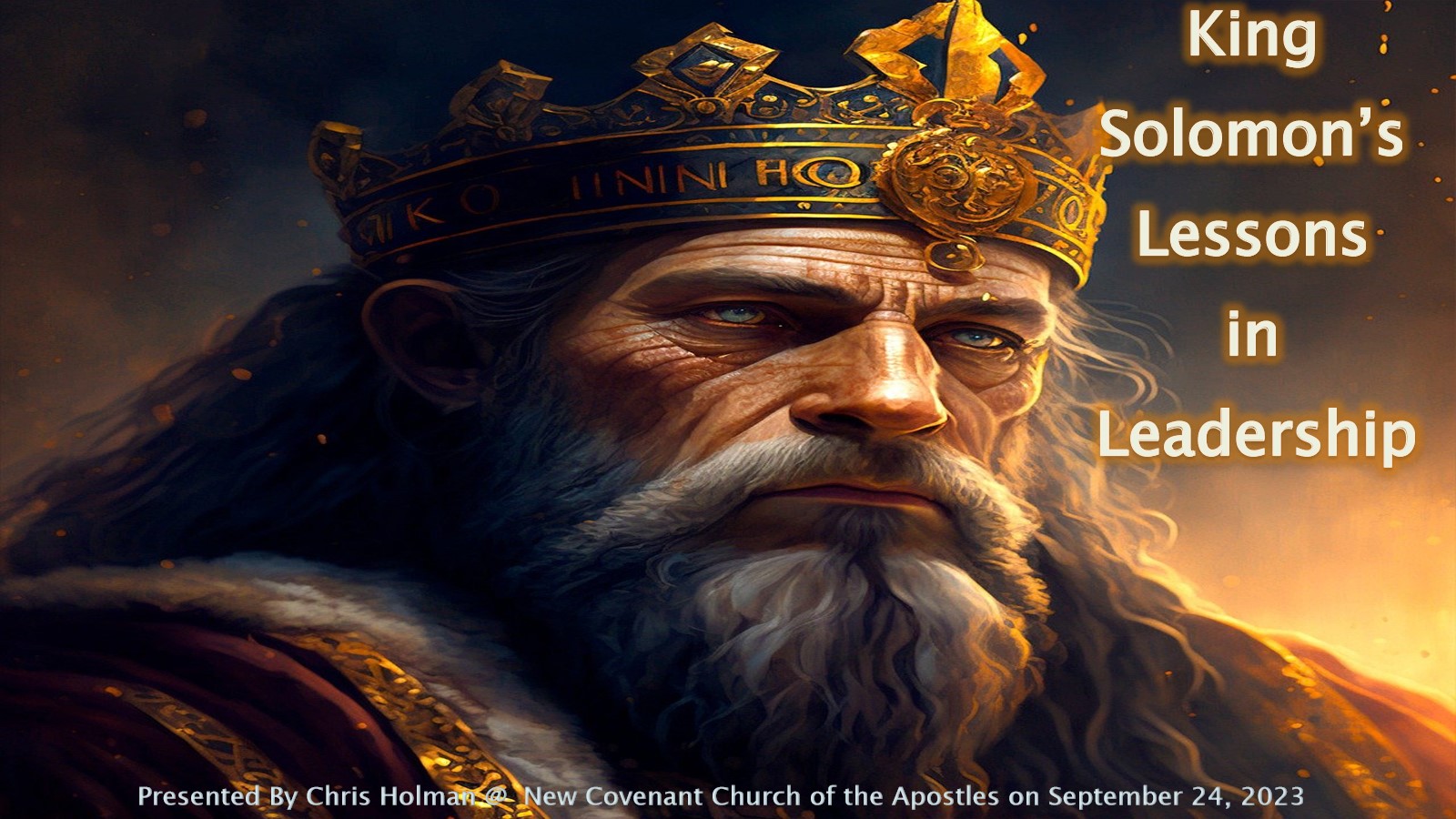 King Solomon’s Lessons in Leadership