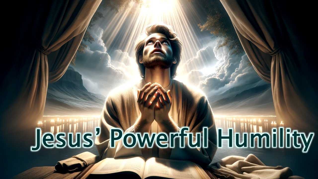 Jesus’ Powerful Humility