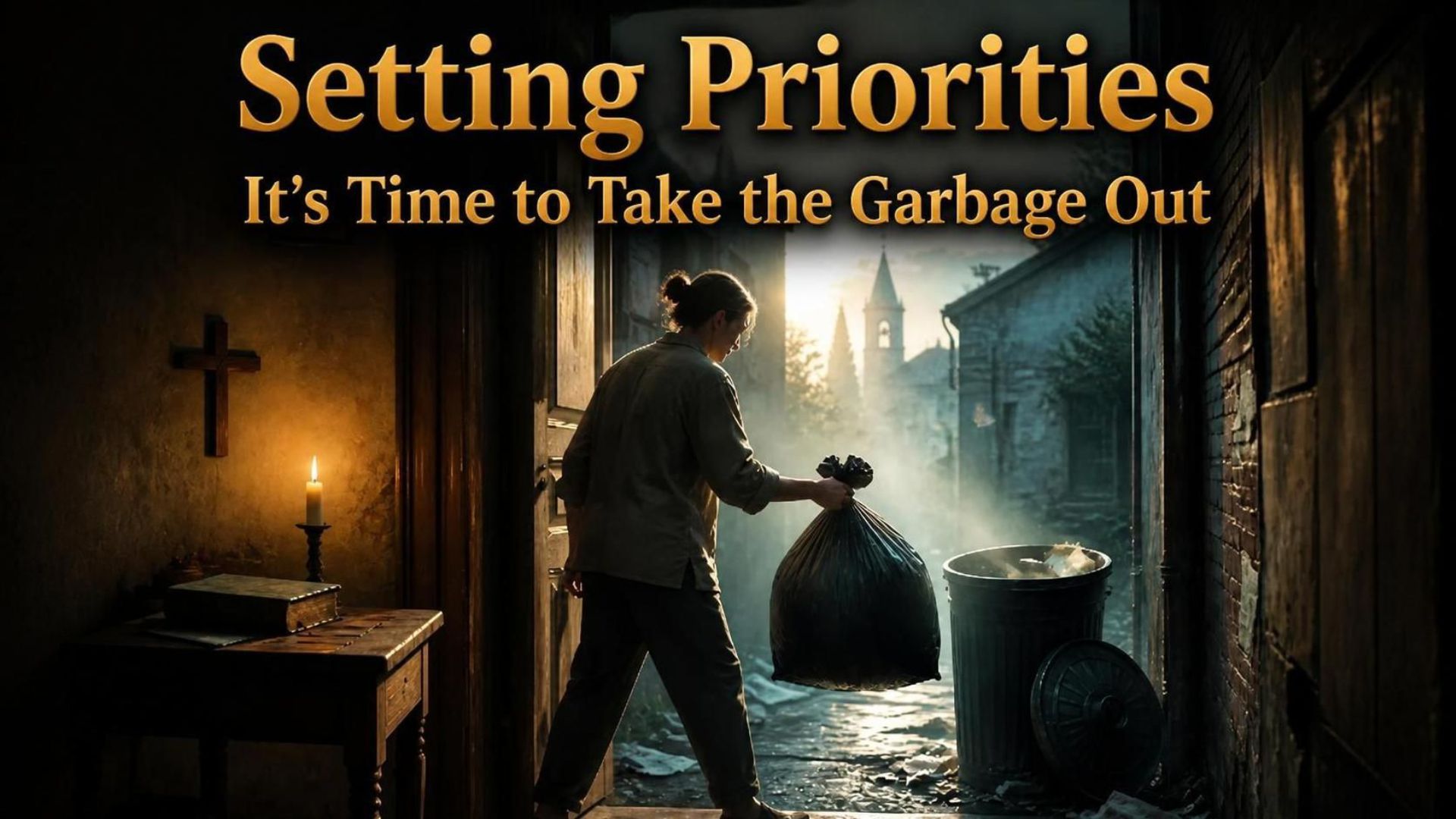 Setting Priorities – It’s Time to Take the Garbage Out